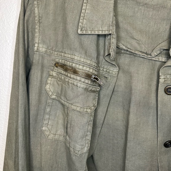 Jeans By Buffalo Womens Button Utility Jacket Size M - Picture 4 of 5